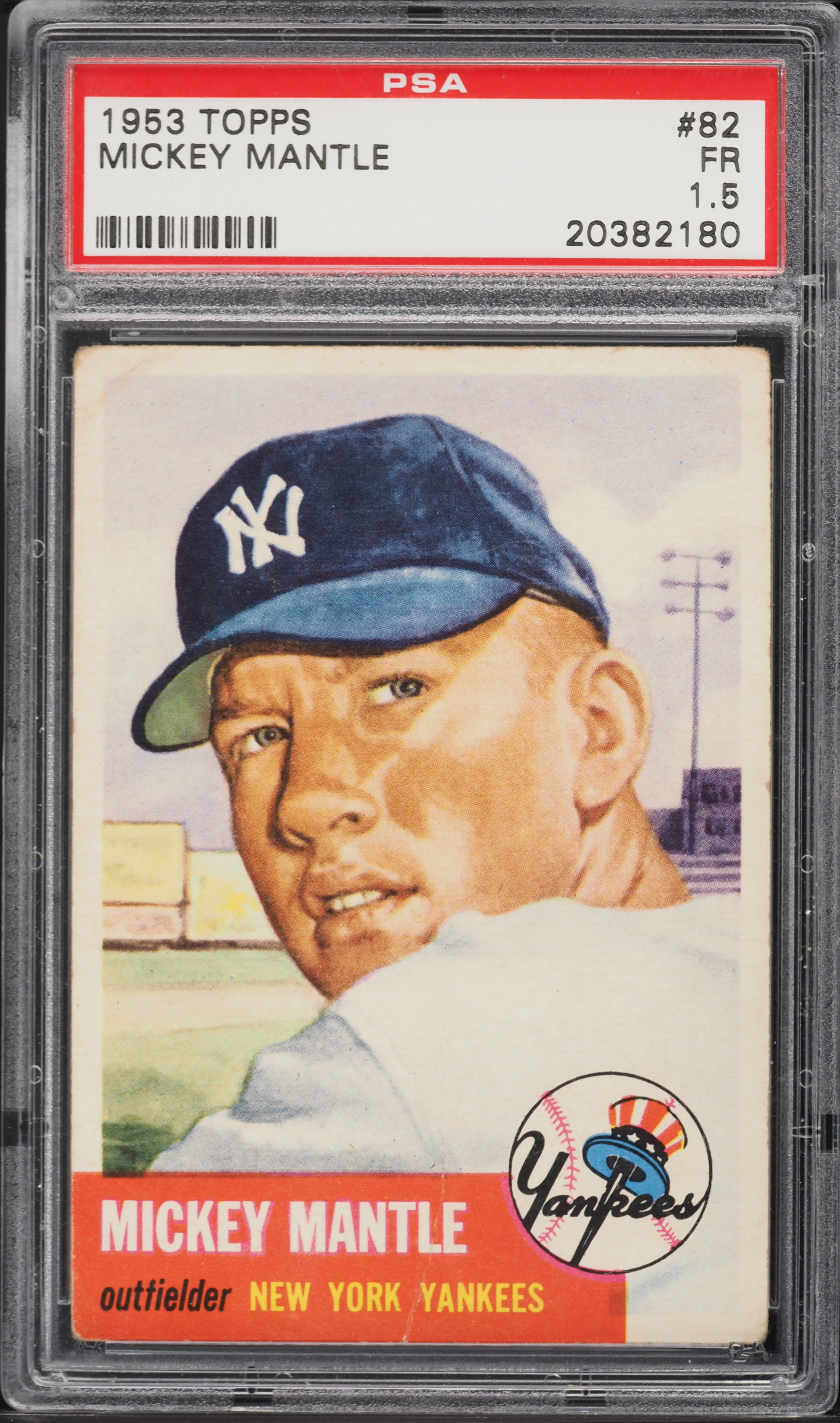Mickey Mantle Baseball Card